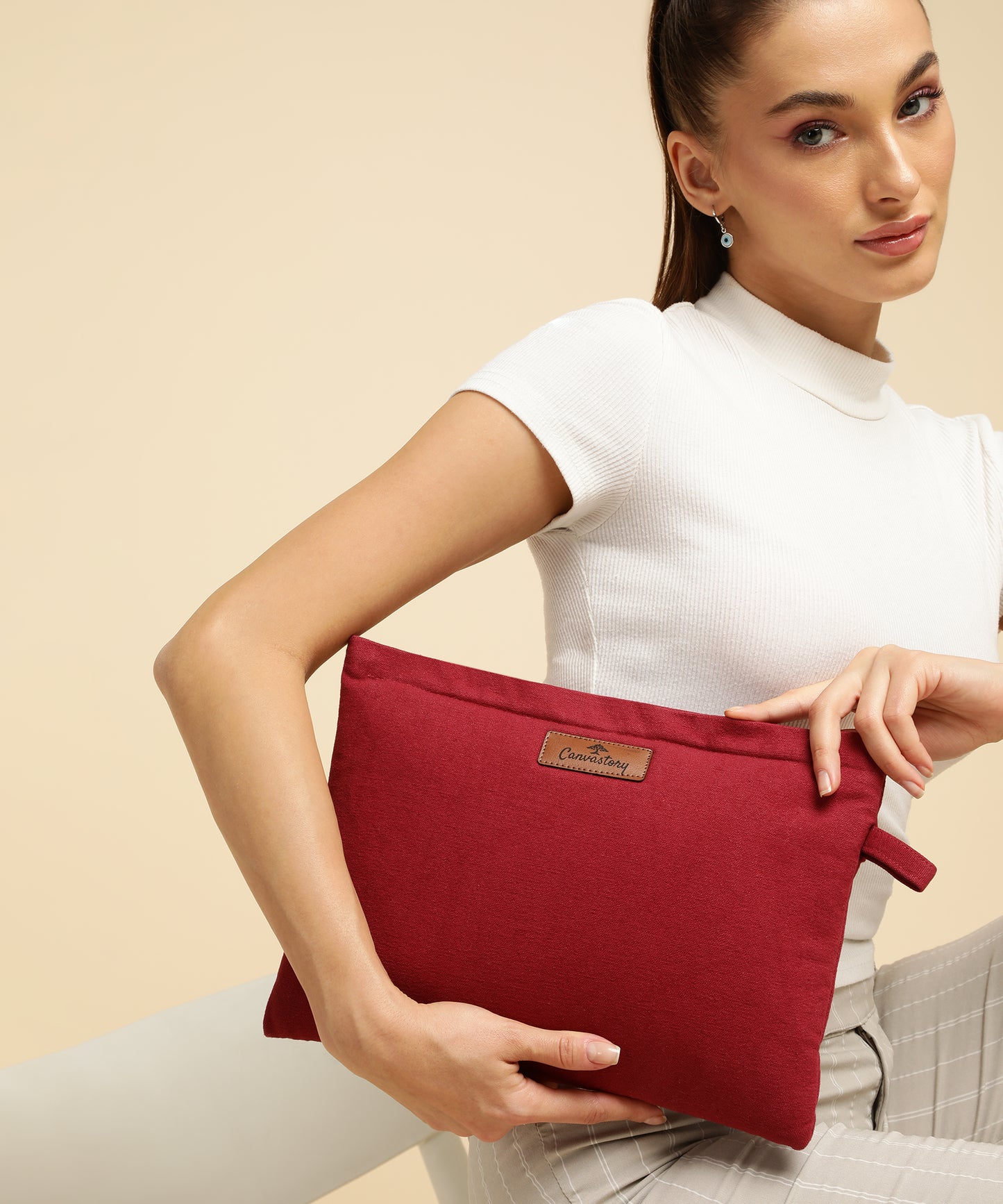 Sustainable-cotton-Eco-friendly-iPad-sleeve, Eco-friendly-tablet-case, Sustainable-cotton-iPad-sleeves, Lightweight-protection-Durable cotton case