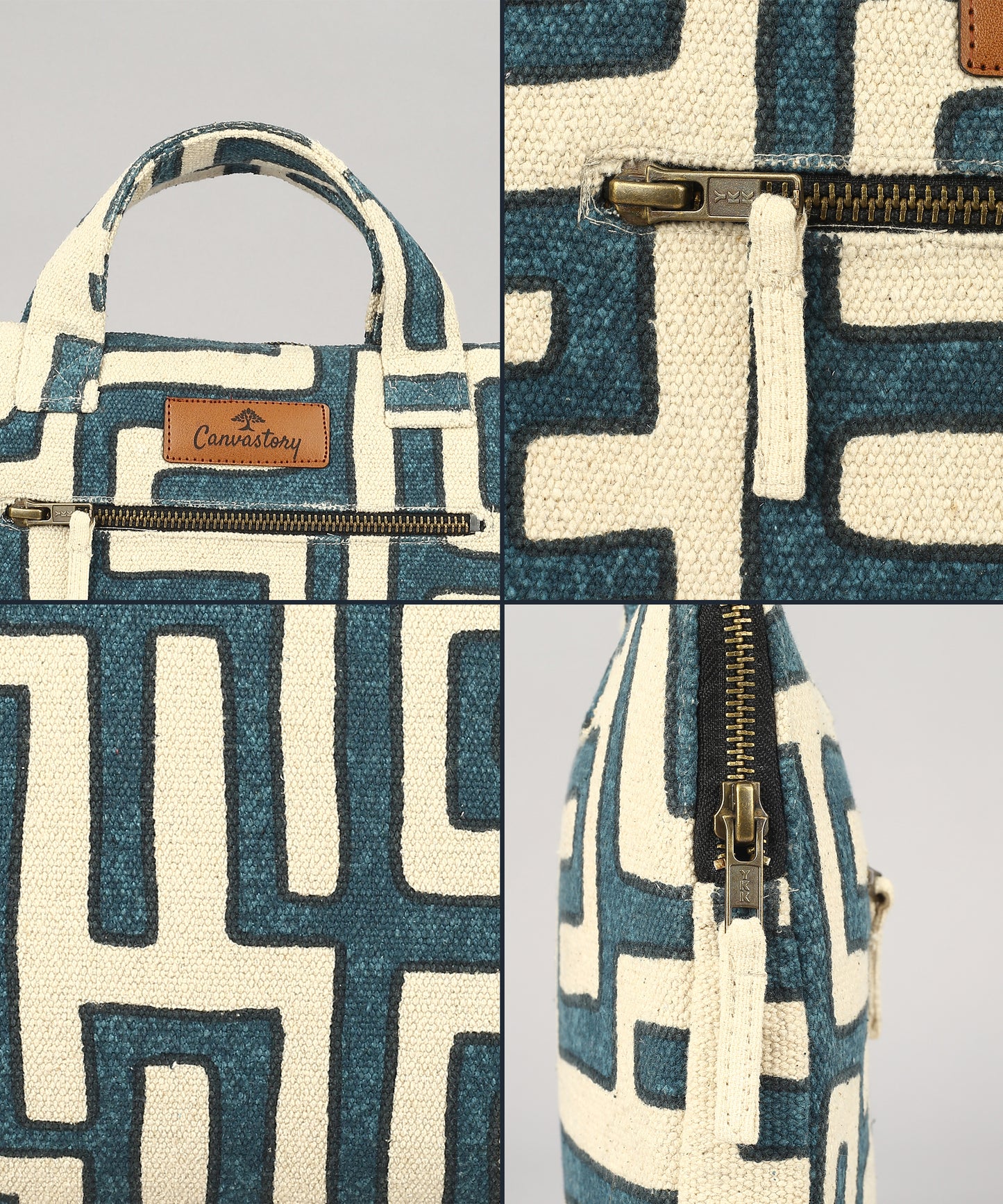 Sustainable Cotton iPad Sleeve with Detachable Handle, Handmade Sustainable Cotton iPad Sleeve with Handle, Eco-friendly Cotton iPad Sleeve with Handle, Cotton iPad Sleeve with Handle and Padded Interior, Recycled Cotton iPad Sleeve with Handle