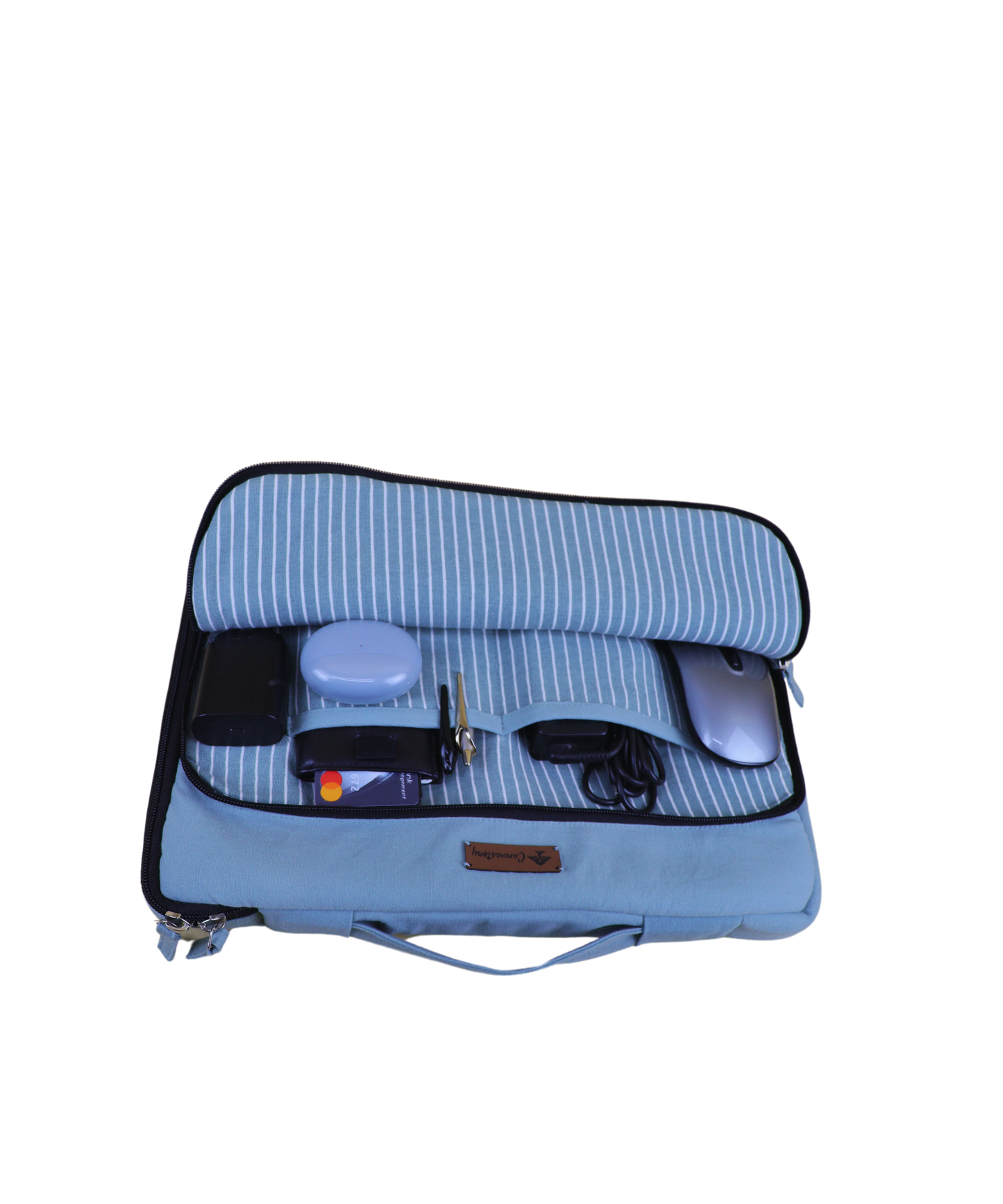 Functional laptop sleeve 14 inch, Laptop sleeve with pockets 14 inch, 14-inch laptop sleeve, Laptop sleeve with handle, Unisex laptop sleeve 14 inch, Slim laptop bag, Portable laptop sleeve, Handmade Laptop Sleeve for 14-inch, Sustainable Laptop Sleeve