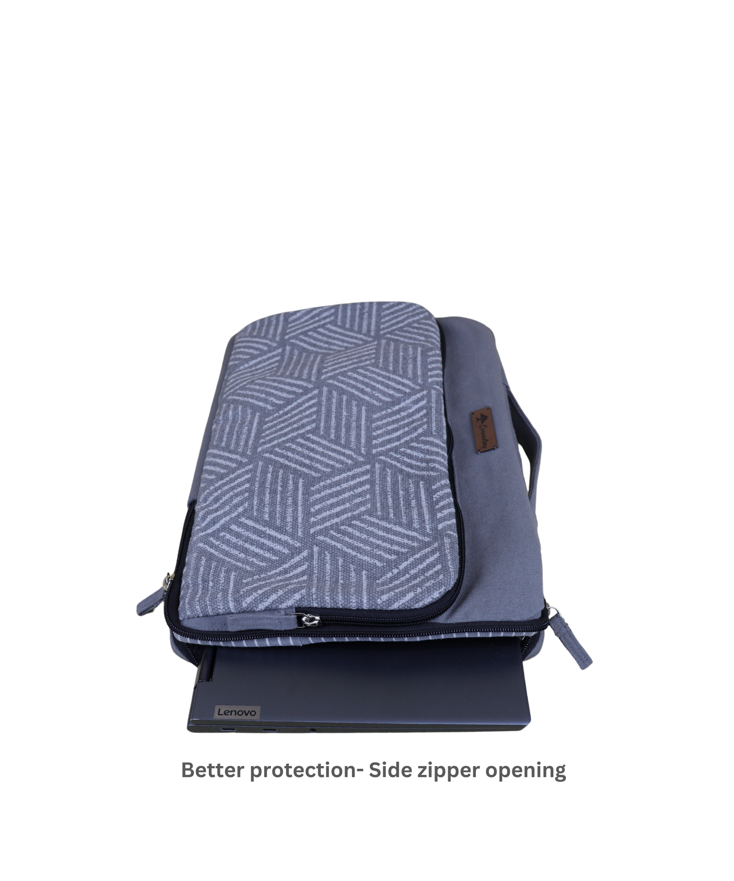 Functional laptop sleeve 14 inch, Laptop sleeve with pockets 14 inch, 14-inch laptop sleeve, Laptop sleeve with handle, Unisex laptop sleeve 14 inch, Slim laptop bag, Portable laptop sleeve, Handmade Laptop Sleeve for 14-inch, Sustainable Laptop Sleeve