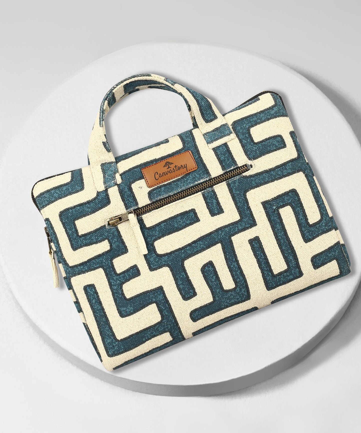 Sustainable Cotton iPad Sleeve with Detachable Handle, Handmade Sustainable Cotton iPad Sleeve with Handle, Eco-friendly Cotton iPad Sleeve with Handle, Cotton iPad Sleeve with Handle and Padded Interior, Recycled Cotton iPad Sleeve with Handle