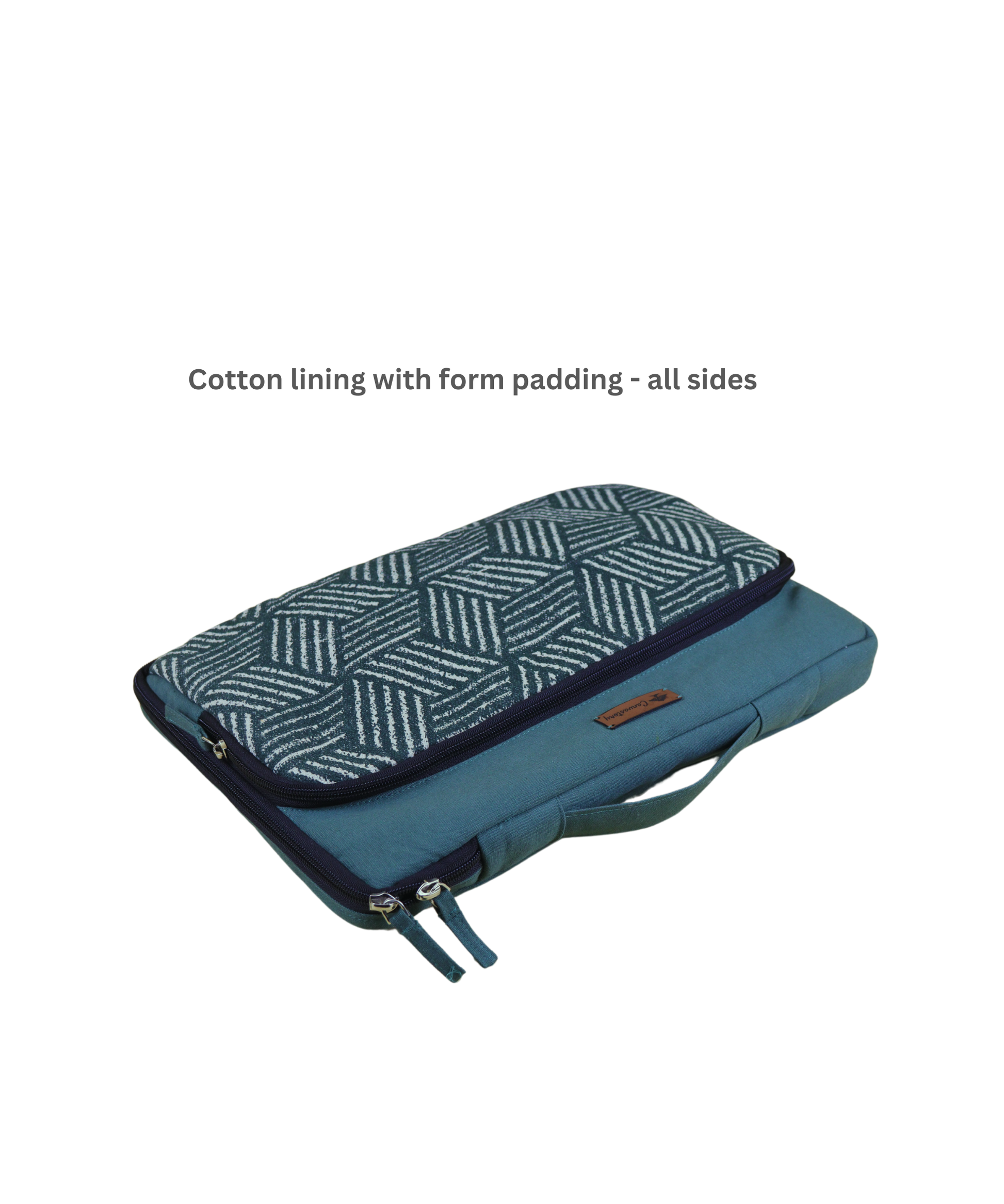 Functional laptop sleeve 14 inch, Laptop sleeve with pockets 14 inch, 14-inch laptop sleeve, Laptop sleeve with handle, Unisex laptop sleeve 14 inch, Slim laptop bag, Portable laptop sleeve, Handmade Laptop Sleeve for 14-inch, Sustainable Laptop Sleeve