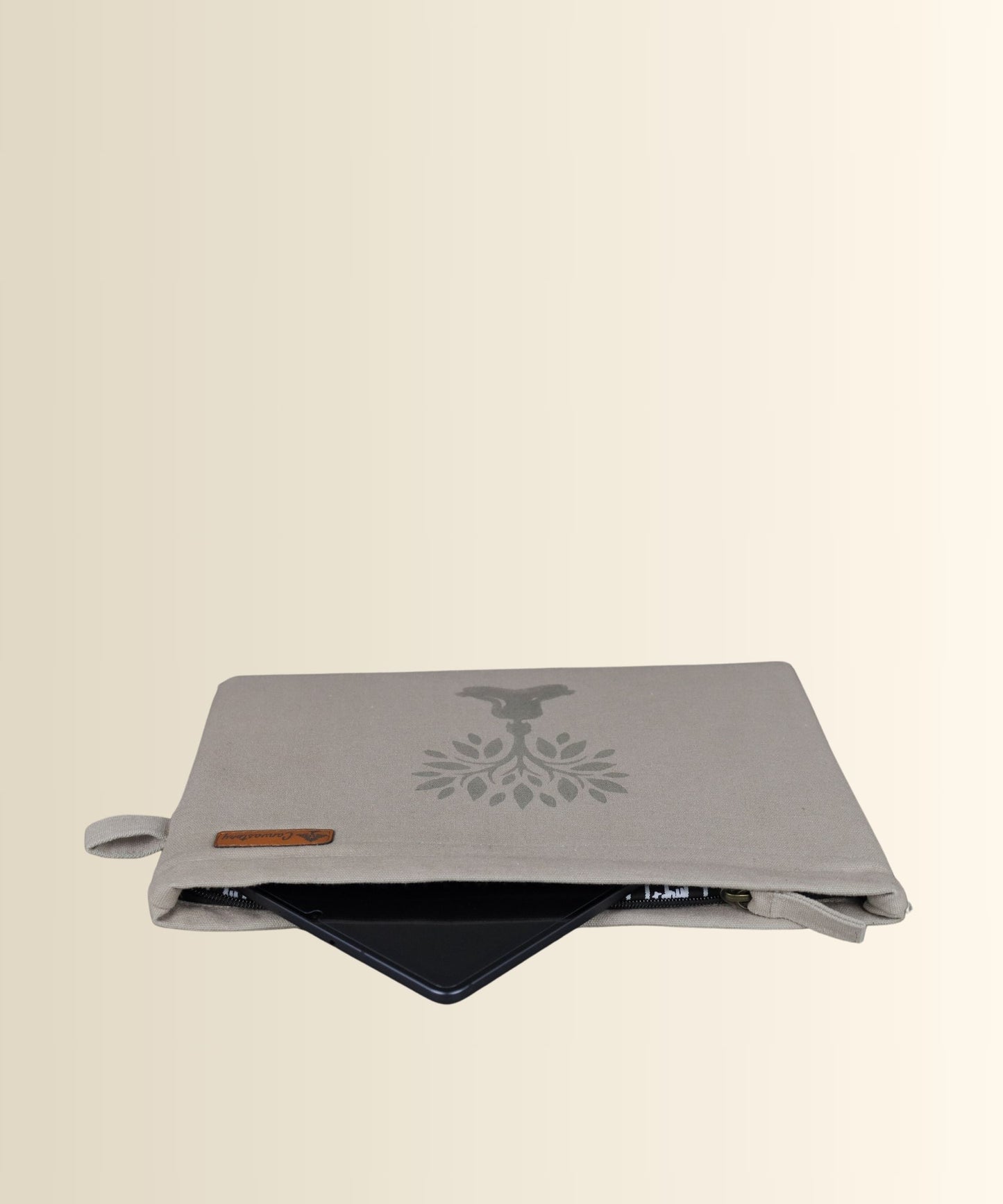 Sustainable-cotton-Eco-friendly-iPad-sleeve, Eco-friendly-tablet-case, Sustainable-cotton-iPad-sleeves, Lightweight-protection-Durable cotton case