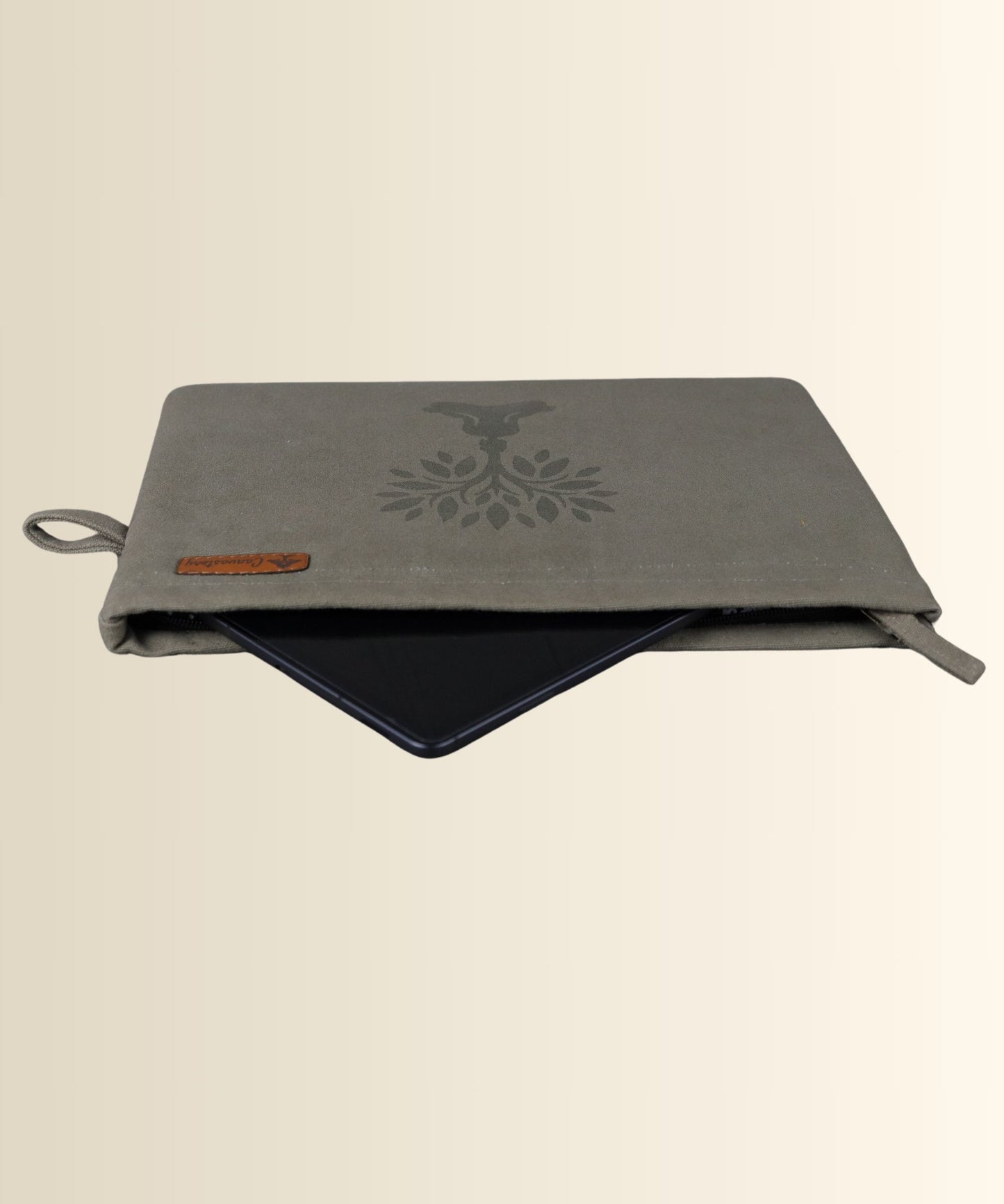 Sustainable-cotton-Eco-friendly-iPad-sleeve, Eco-friendly-tablet-case, Sustainable-cotton-iPad-sleeves, Lightweight-protection-Durable cotton case