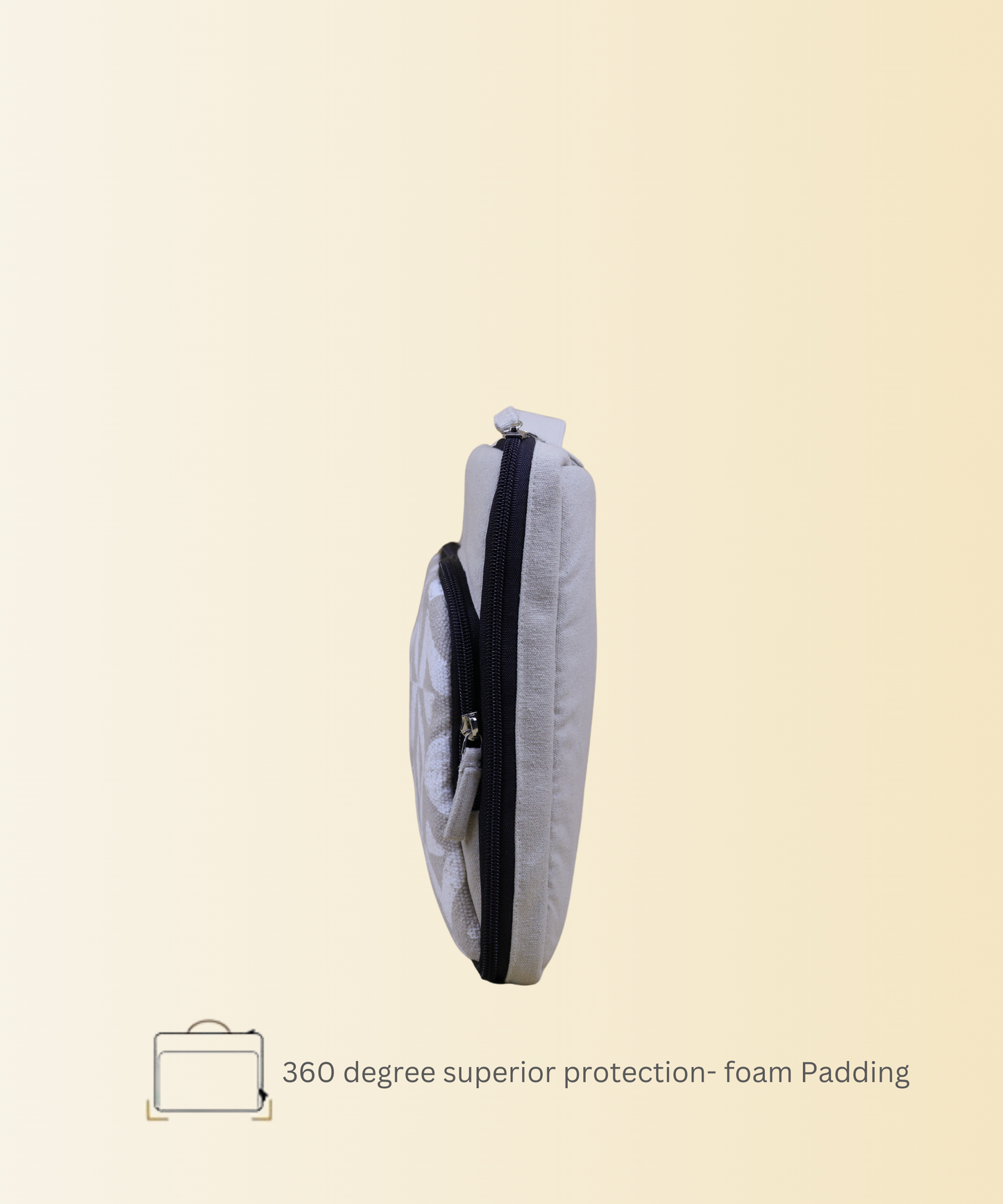 Functional laptop sleeve 14 inch, Laptop sleeve with pockets 14 inch, 14-inch laptop sleeve, Laptop sleeve with handle, Unisex laptop sleeve 14 inch, Slim laptop bag, Portable laptop sleeve, Handmade Laptop Sleeve for 14-inch, Sustainable Laptop Sleeve