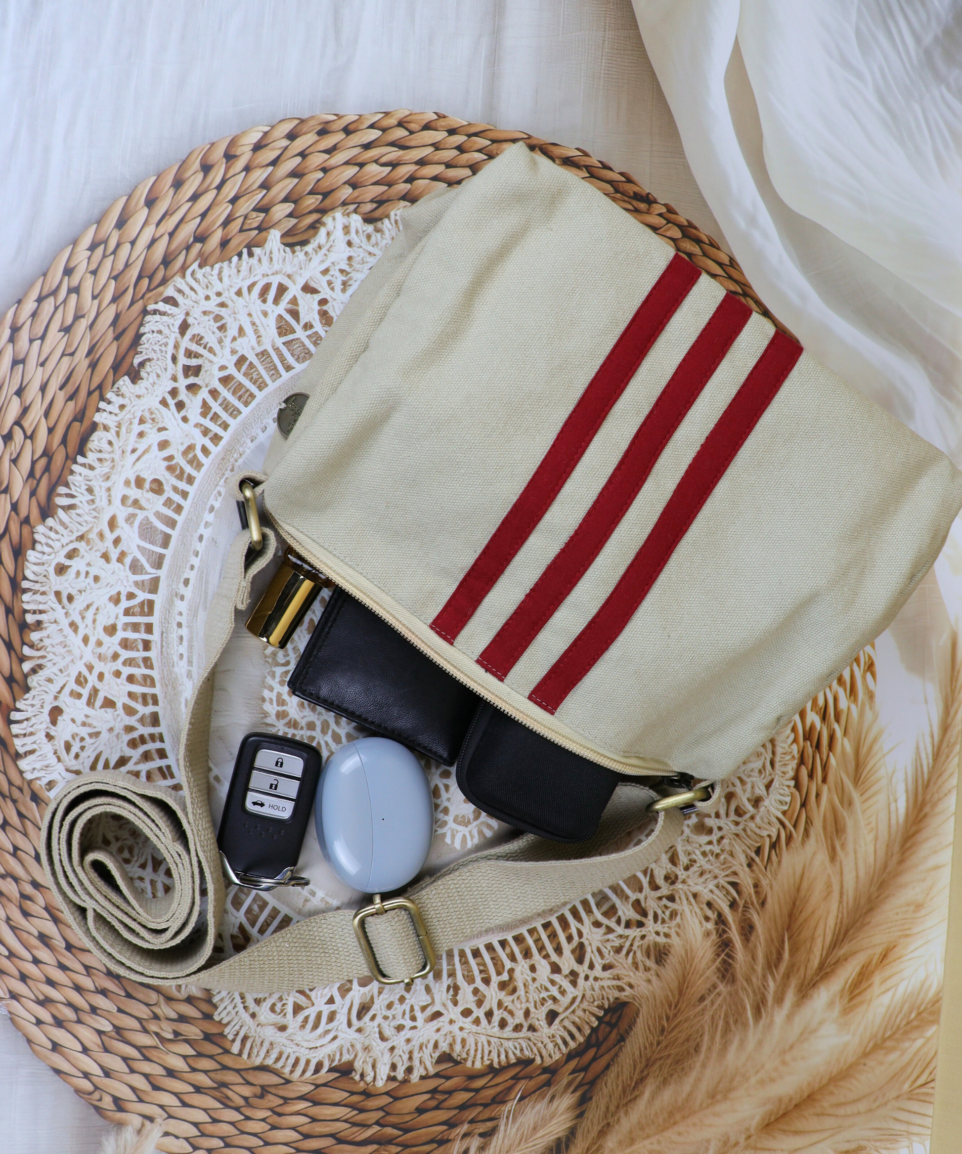 Sustainable Crossbody bag, Box sling bag for men's & women's with adjustable starp, Sustainable fashion, Stylish crossbody, Eco-friendly materials, Minimalist design, Durable and stylish