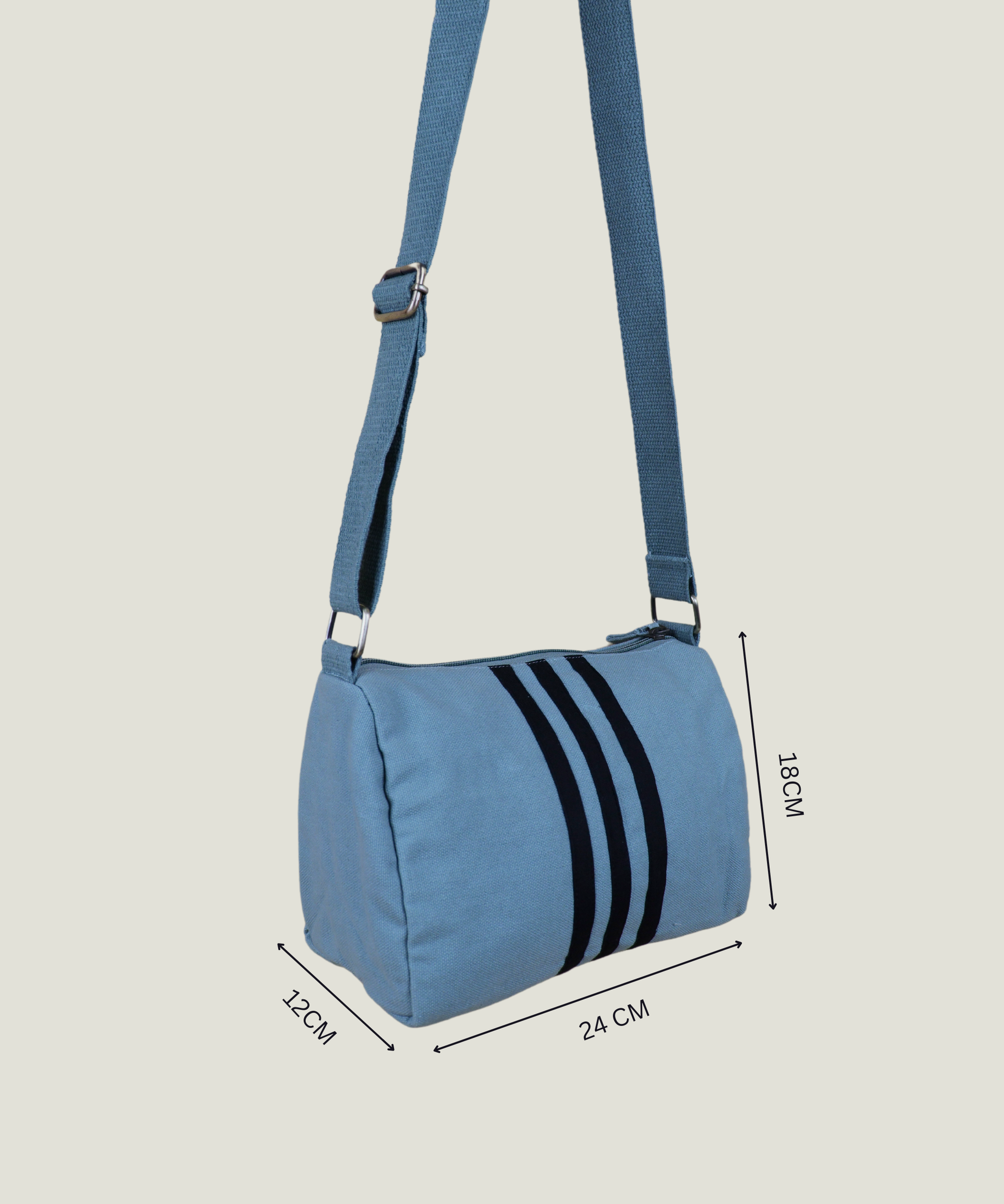 Sustainable Crossbody bag, Box sling bag for men's & women's with adjustable starp, Sustainable fashion, Stylish crossbody, Eco-friendly materials, Minimalist design, Durable and stylish