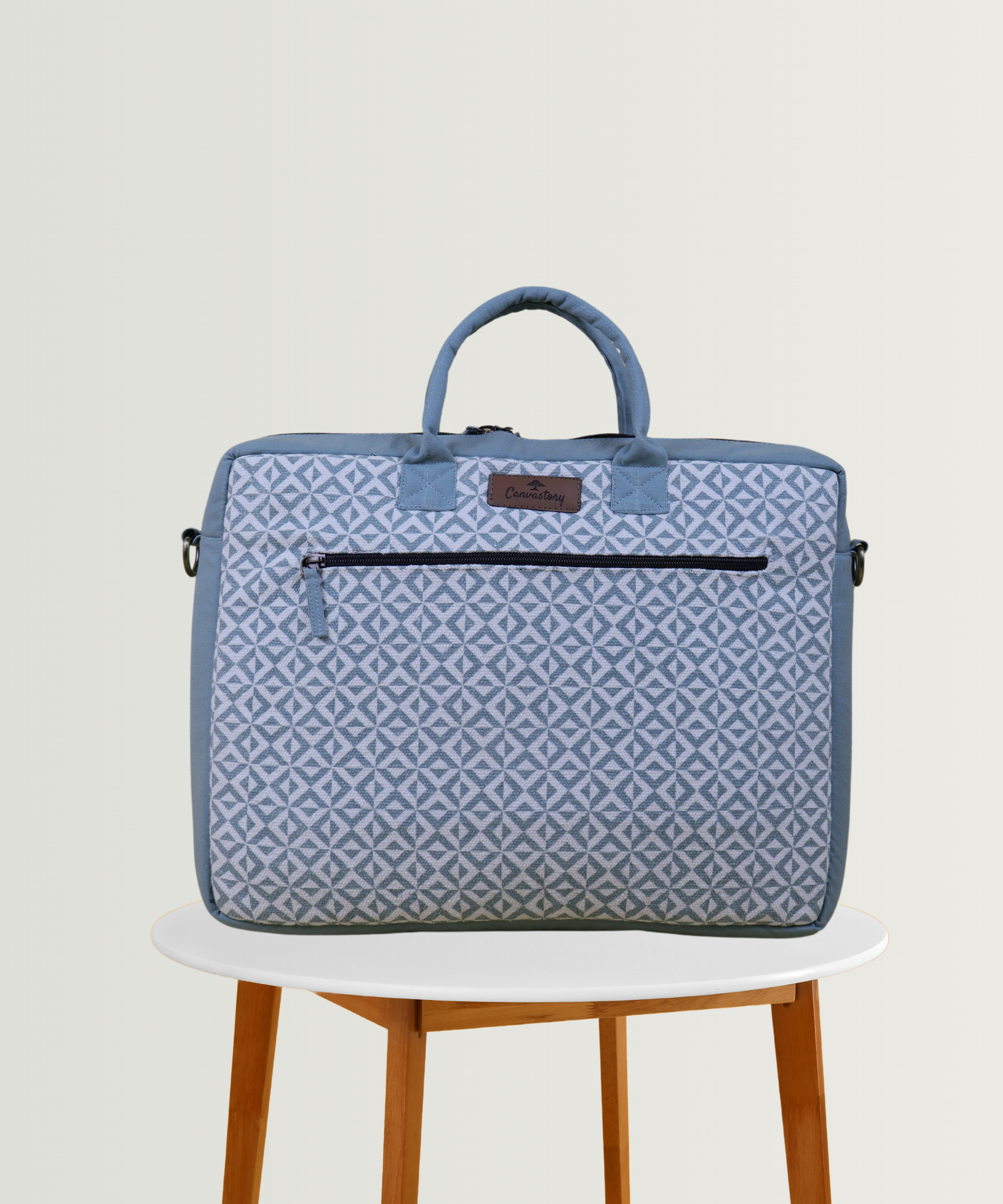 Sustainable-Cotton-Laptop-Bags, Commute-Laptop-Bags, Durable laptop bag with compartments & Adjustable strap, multi-pocket laptop shoulder bag, modern laptop backpack for men/women