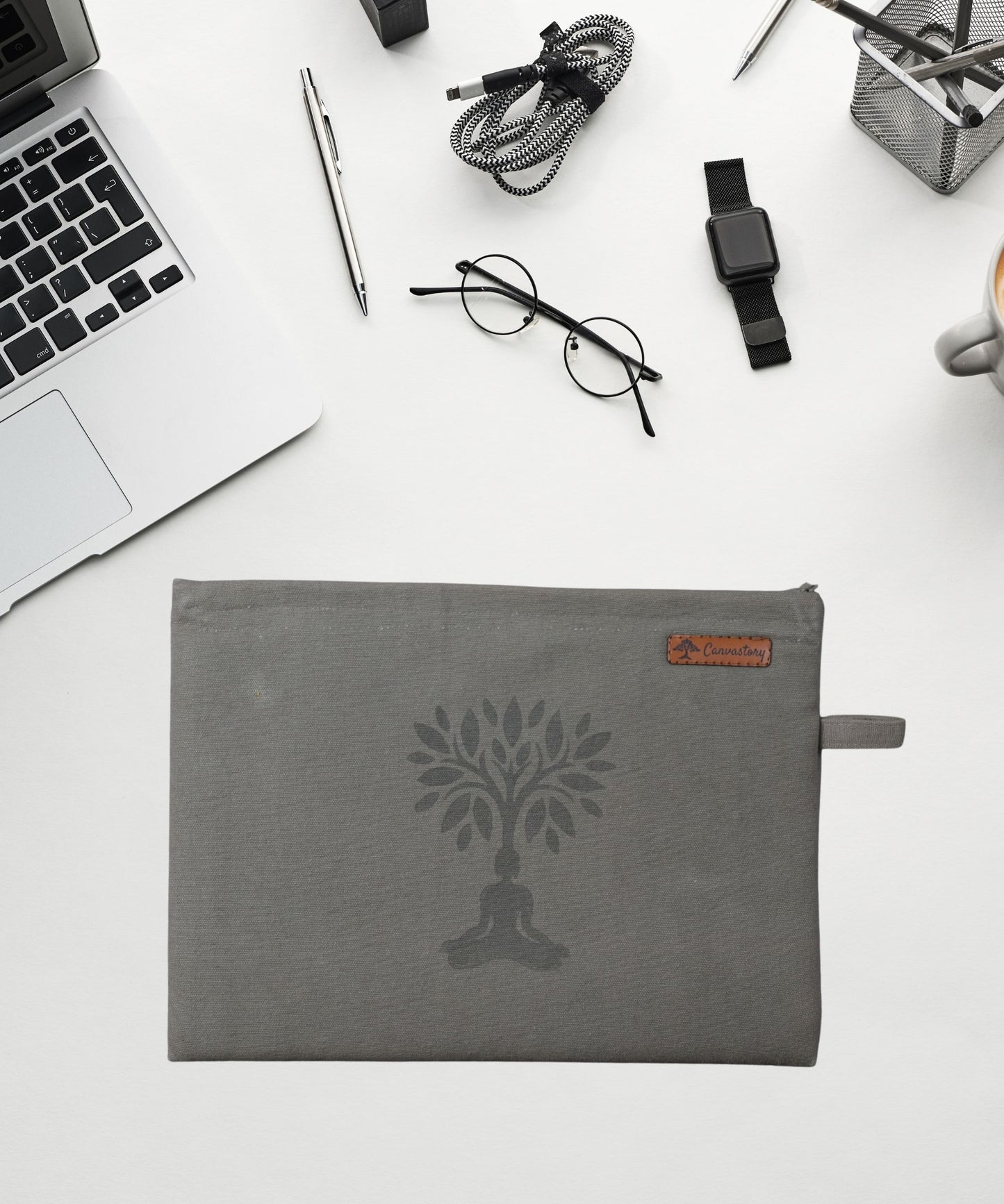 Sustainable-cotton-Eco-friendly-iPad-sleeve, Eco-friendly-tablet-case, Sustainable-cotton-iPad-sleeves, Lightweight-protection-Durable cotton case