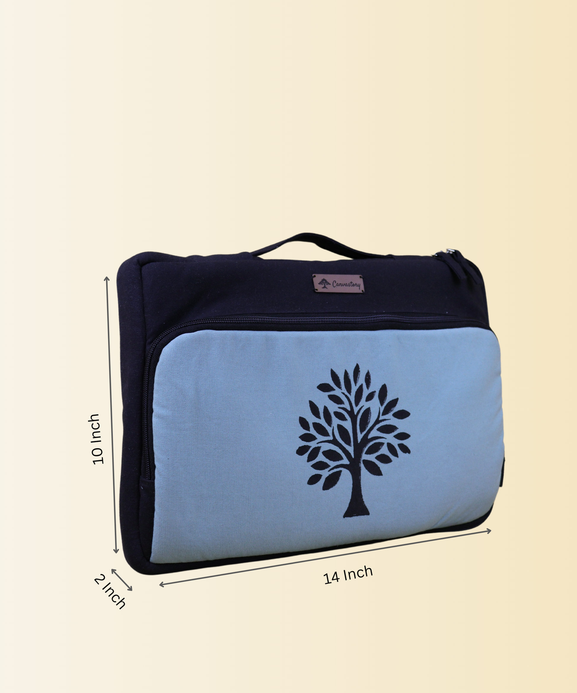 Functional laptop sleeve 14 inch, Laptop sleeve with pockets 14 inch, 14-inch laptop sleeve, Laptop sleeve with handle, Unisex laptop sleeve 14 inch, Slim laptop bag, Portable laptop sleeve, Handmade Laptop Sleeve for 14-inch, Sustainable Laptop Sleeve