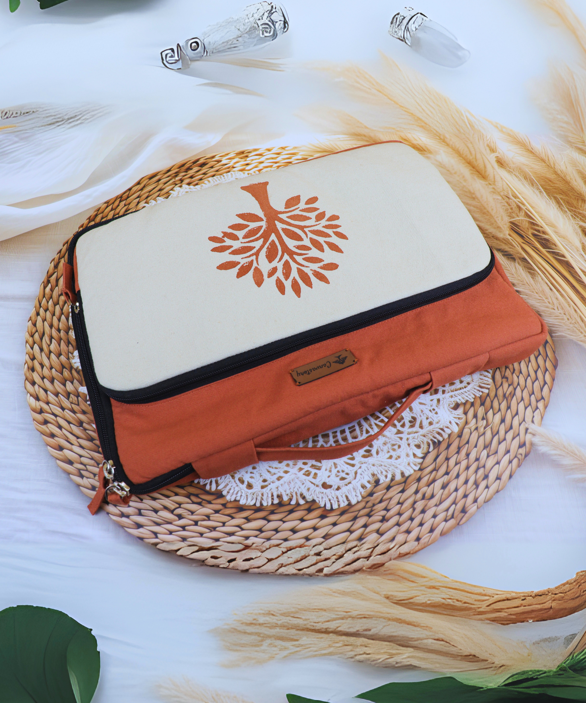 Functional laptop sleeve 14 inch, Laptop sleeve with pockets 14 inch, 14-inch laptop sleeve, Laptop sleeve with handle, Unisex laptop sleeve 14 inch, Slim laptop bag, Portable laptop sleeve, Handmade Laptop Sleeve for 14-inch, Sustainable Laptop Sleeve