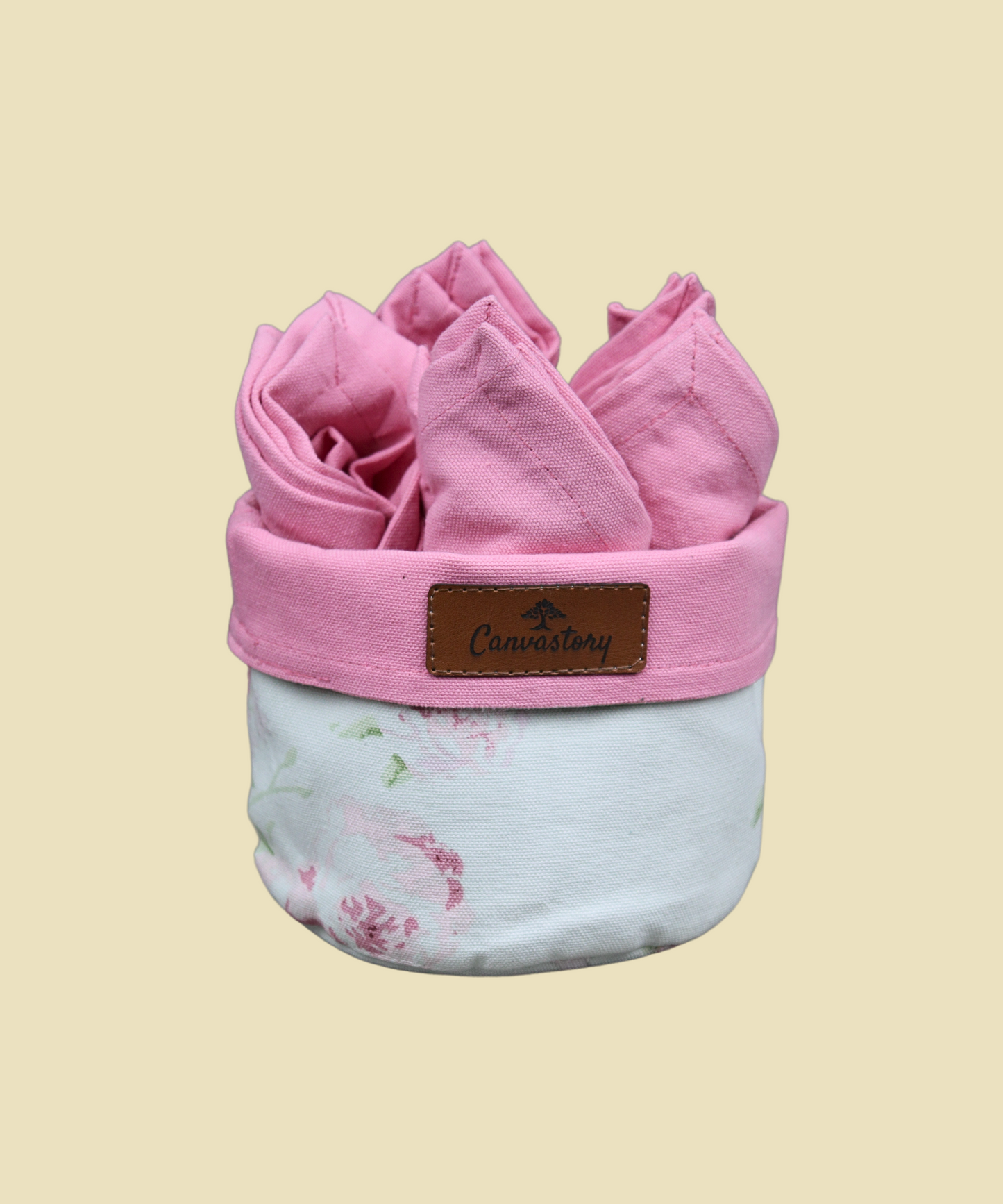 Cotton napkin baskets, Napkin holders, Table décor, Dining table essentials, Napkin baskets, Sustainable homeware, Kitchen organizer, Eco-friendly storage