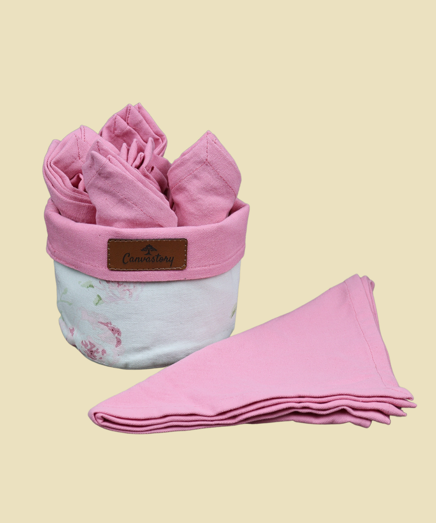 Cotton napkin baskets, Napkin holders, Table décor, Dining table essentials, Napkin baskets, Sustainable homeware, Kitchen organizer, Eco-friendly storage