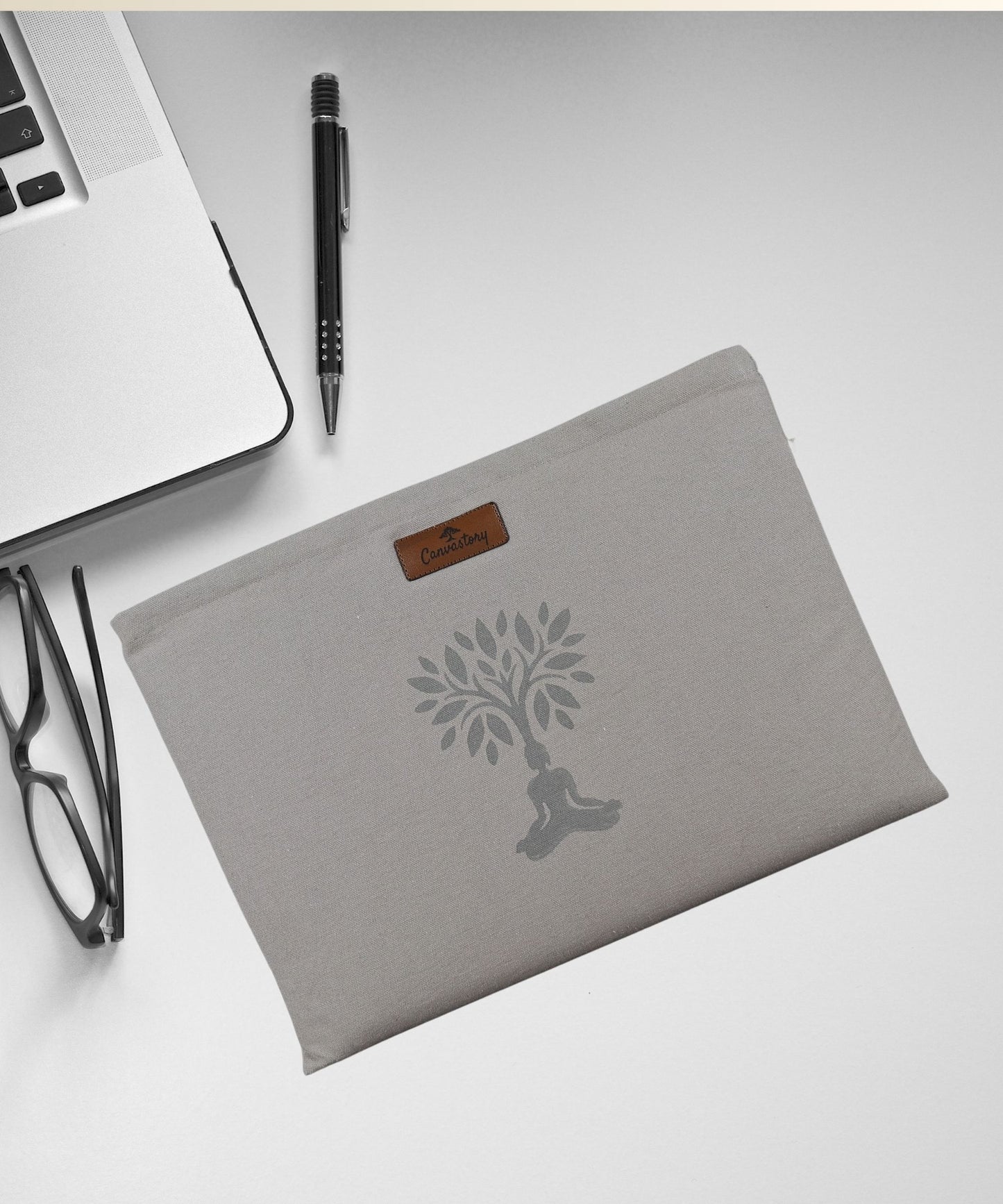 Sustainable-Cotton-Laptop-Sleeve, Eco-friendly-Cotton-Laptop-Sleeve, Handmade-Sustainable-Cotton-Laptop-Sleeve, Handmade-14-inch-Laptop-sleeve, Minimalist-Cotton-Laptop-Sleeve