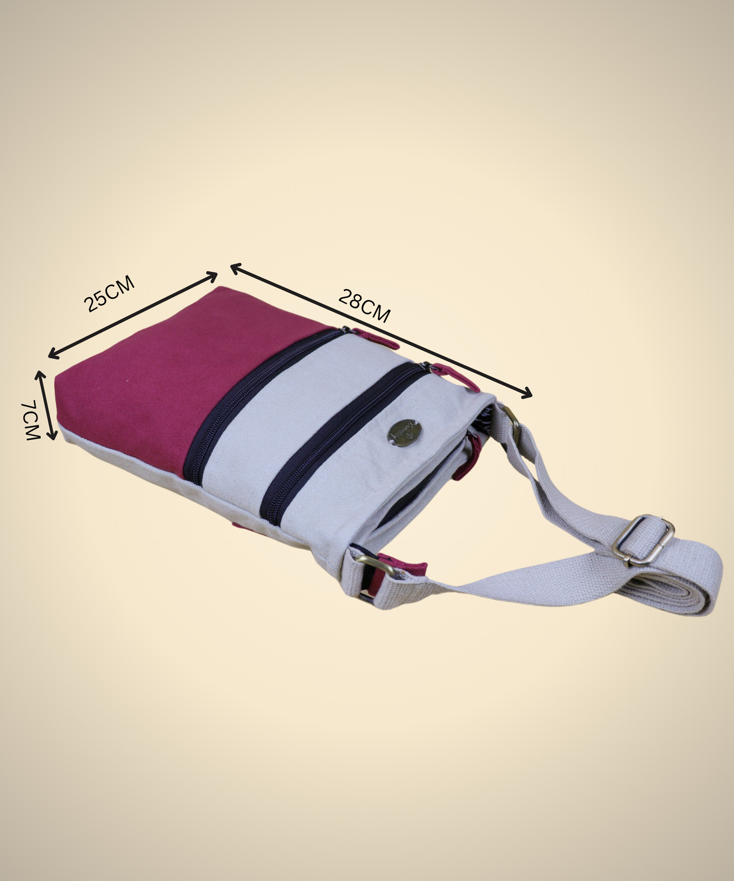 Unisex crossbody forest sling bag, Forest sling bag for men and women, Forest sling bag with adjustable strap, Sustainable crossbody sling bag, Crossbody sling bag for everyday use