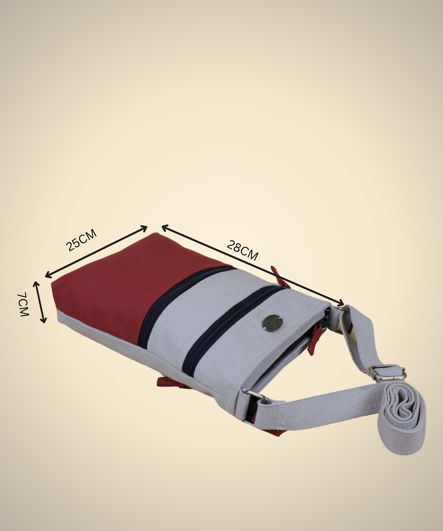 Unisex crossbody forest sling bag, Forest sling bag for men and women, Forest sling bag with adjustable strap, Sustainable crossbody sling bag, Crossbody sling bag for everyday use