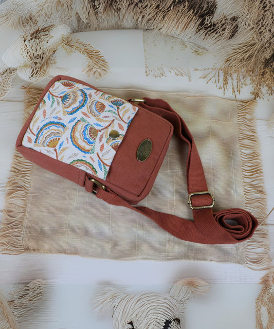 Canvastory Crossbody Mobile Phone Sling Bag for Women & Men| Utility Small Sling Bag for Women & girls| Phone Bag with Adjustable Strap | Mobile Pouch, Sling Bag for Women | Phone carrying sling