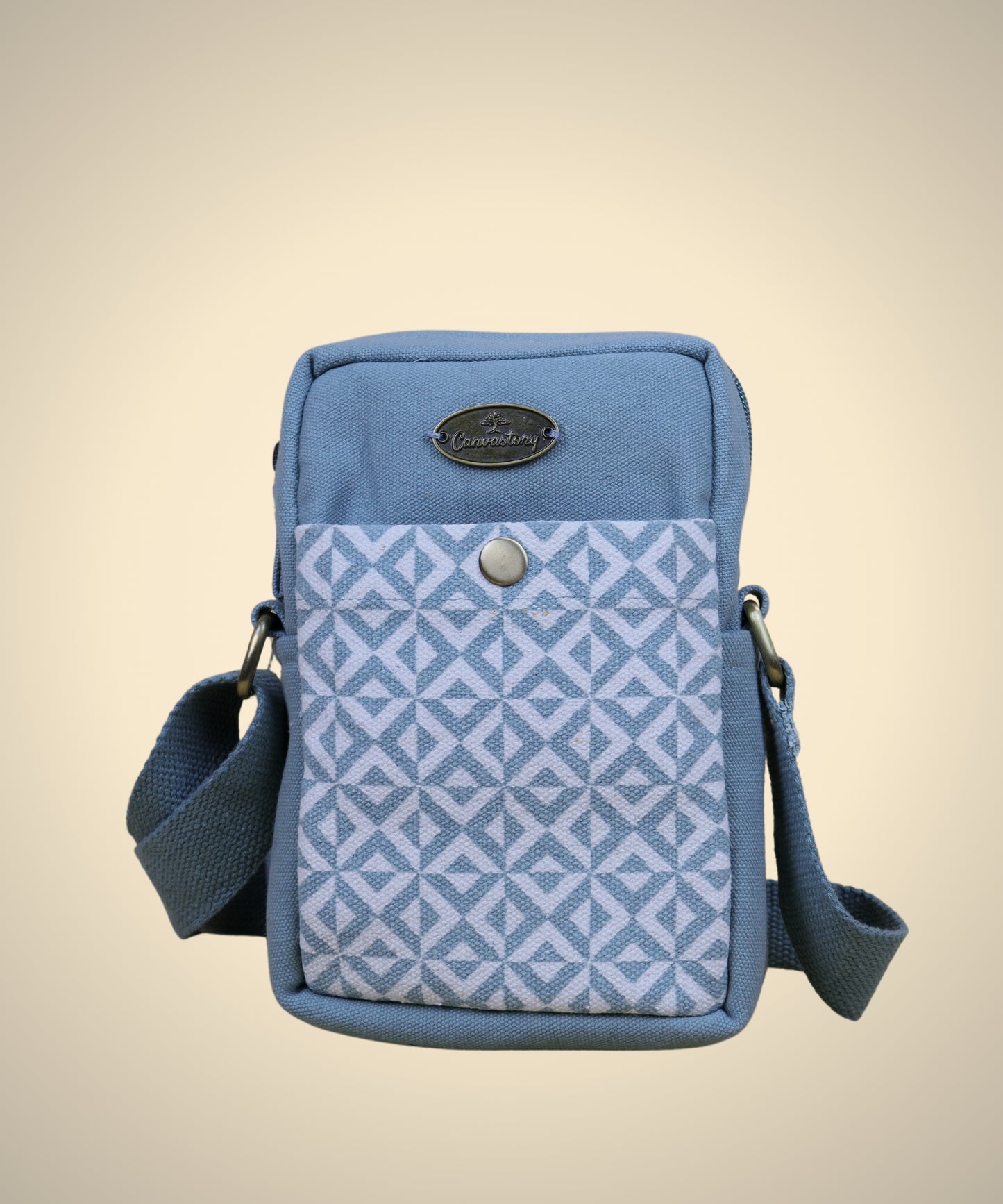 Canvastory Crossbody Mobile Phone Sling Bag for Women & Men| Utility Small Sling Bag for Women & girls| Phone Bag with Adjustable Strap | Mobile Pouch, Sling Bag for Women | Phone carrying sling