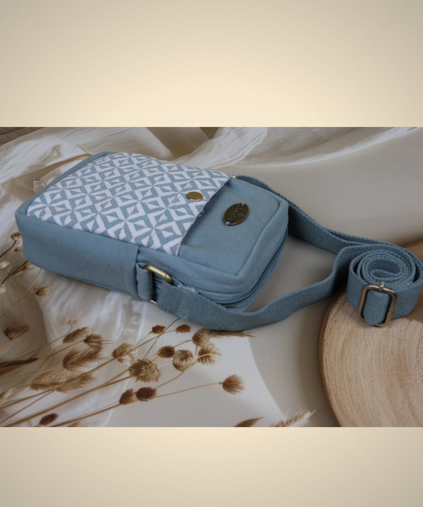 Canvastory Crossbody Mobile Phone Sling Bag for Women & Men| Utility Small Sling Bag for Women & girls| Phone Bag with Adjustable Strap | Mobile Pouch, Sling Bag for Women | Phone carrying sling