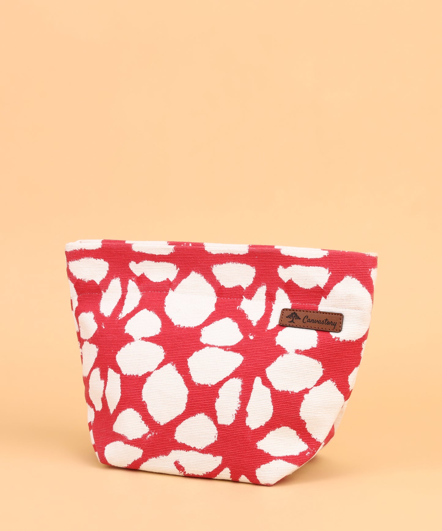 cosmetic travel pouch, Canvas cosmetic pouch, Boat-shaped pouches, Zippered cosmetic pouch, Eco-friendly cosmetic bag, Multi-use makeup bag