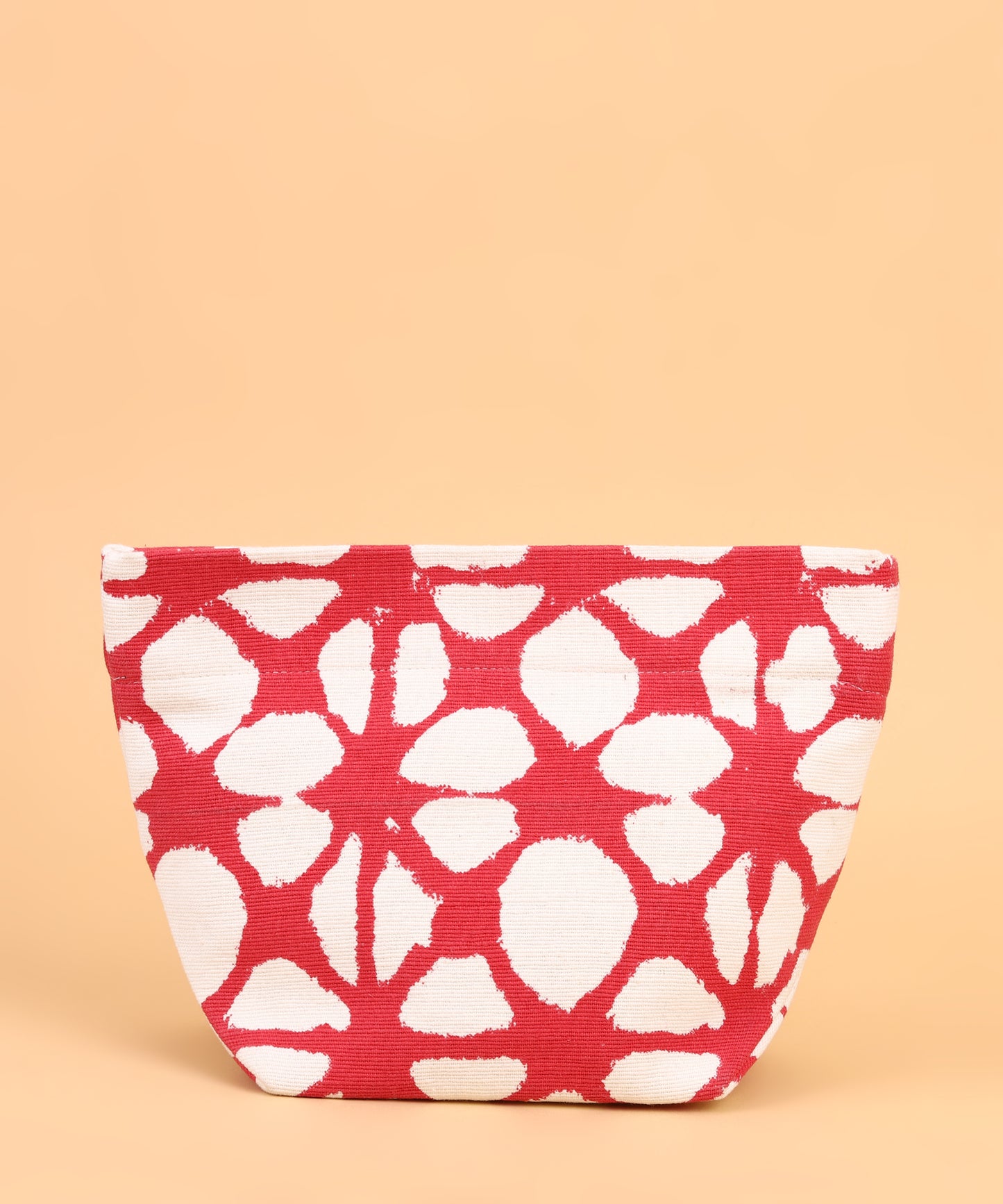 cosmetic travel pouch, Canvas cosmetic pouch, Boat-shaped pouches, Zippered cosmetic pouch, Eco-friendly cosmetic bag, Multi-use makeup bag