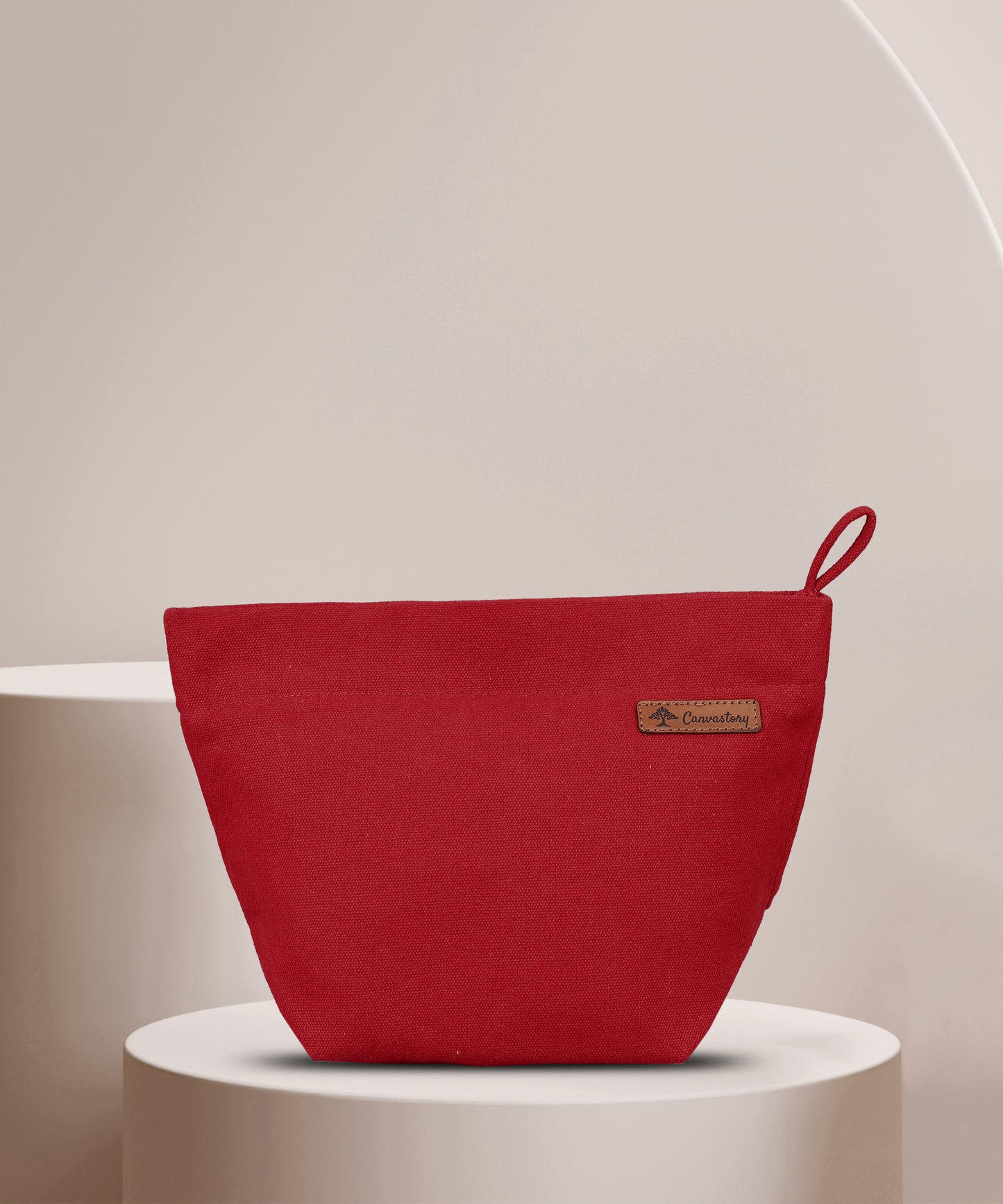 cosmetic travel pouch, Canvas cosmetic pouch, Boat-shaped pouches, Zippered cosmetic pouch, Eco-friendly cosmetic bag