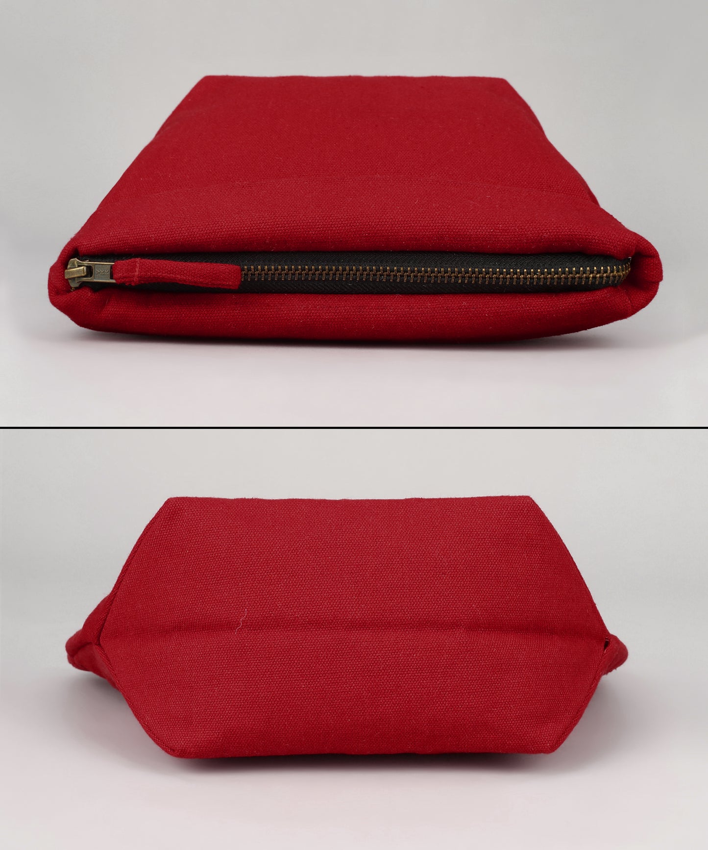 cosmetic travel pouch, Canvas cosmetic pouch, Boat-shaped pouches, Zippered cosmetic pouch, Eco-friendly cosmetic bag, Multi-use makeup bag