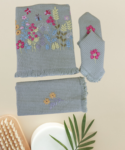 Hand Embroidery Towel Set