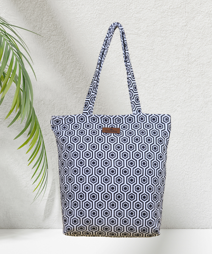 Large Zipper Totes