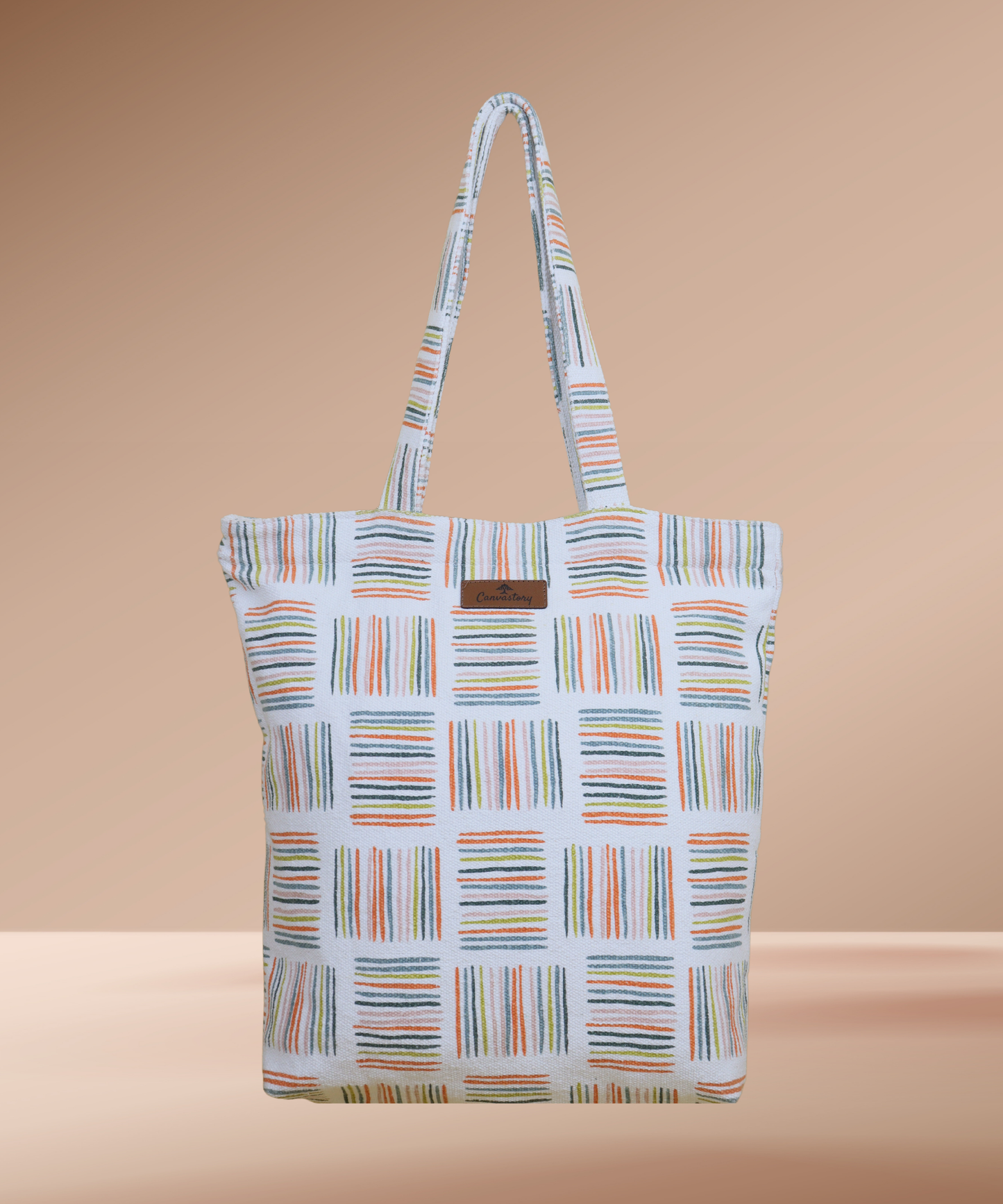 Cotton tote bag, large tote bag, Zipper tote, Cotton zipper tote, Eco-friendly tote, Travel tote, Lightweight yet sturdy, Casual tote