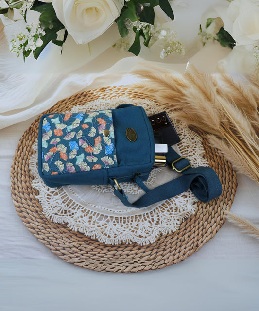 Canvastory Crossbody Mobile Phone Sling Bag for Women & Men| Utility Small Sling Bag for Women & girls| Phone Bag with Adjustable Strap | Mobile Pouch, Sling Bag for Women | Phone carrying sling